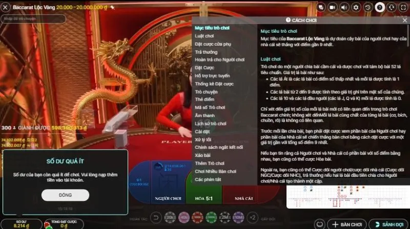 Các mẹo chơi Baccarat cực hay tại Sumvip